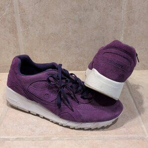 Saucony Shadow 6000 Egg Hunt Pack Purple Suede Shoes Size 13 Sneakers